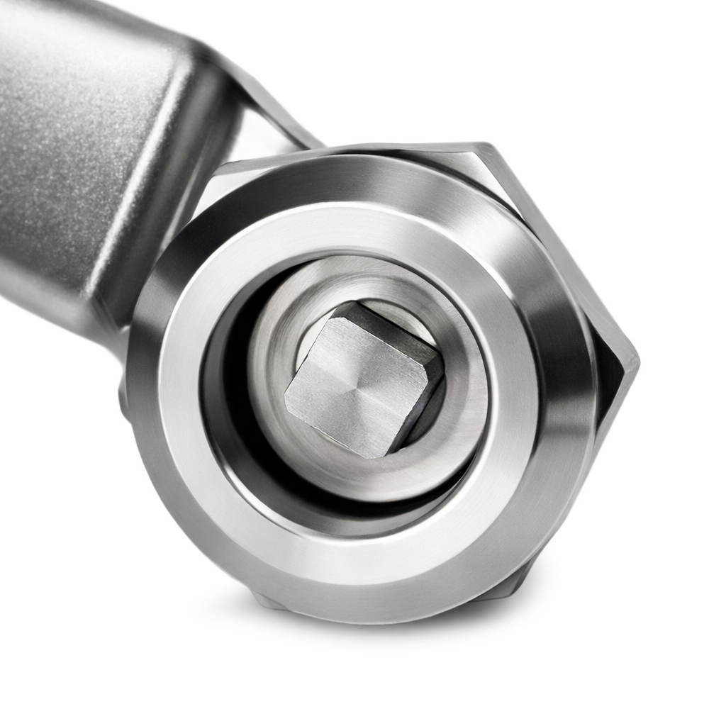 Square service cabinet lock compatible with CabKey universal key